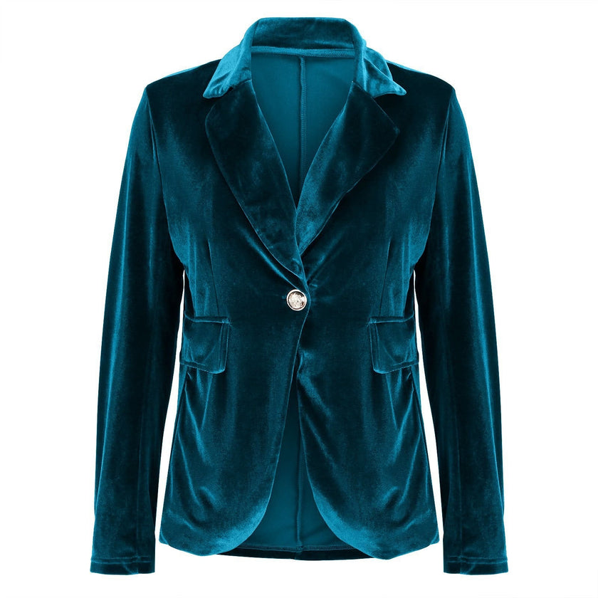 Sara | Women's Velvet Blazer