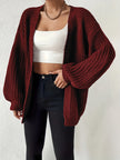 Nina | Women's Oversized Chunky Knit Open-Front Cardigan