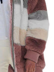 Erika | Women's Plus-Size Hooded Zip-Up Sherpa Winter Jacket
