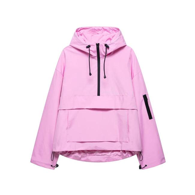 Holly | Hooded Zip-Up Anorak Jacket for Women