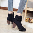 Amara | Women's Block Heel Ankle Style Boots with a Step