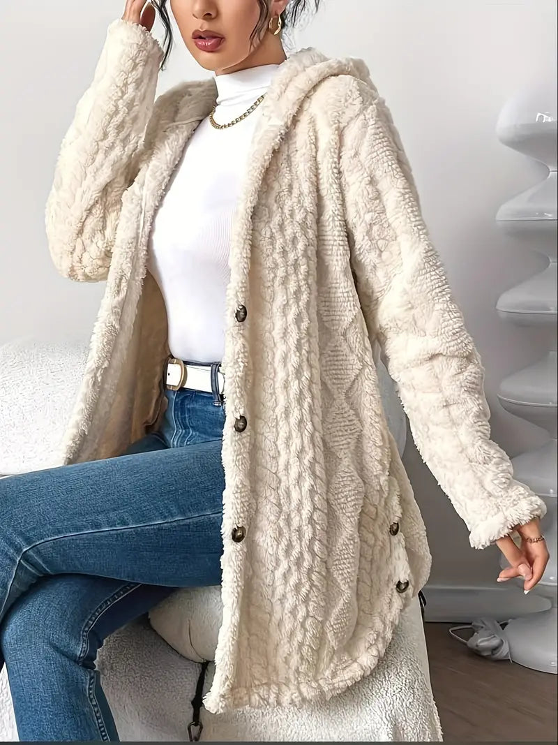 Hayden Soof | Women's Versatile Knit Hooded Cardigan Sweater