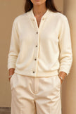 Bomber Jacket Women Wool Blend Short Recycled