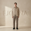 FJØRNA men's soft slip-on house slippers with plush lining and comfortable design, ideal for cozy indoor wear.
