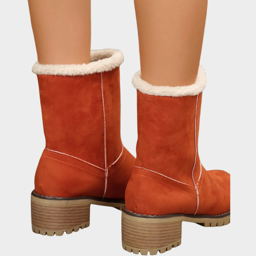 Brynn | Women's Mid Heel Winter Boots with Comfortable Casual Everyday Walking