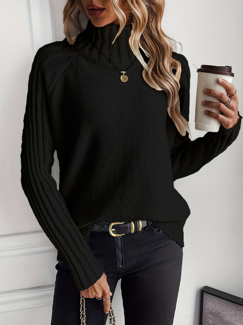 Juliet | Women's Tailored Knit Sweater Pullover with Cozy Elegant for Layering
