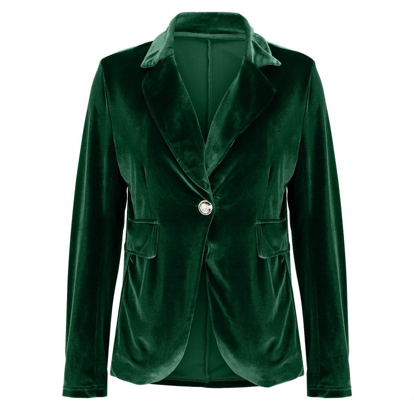 Sara | Women's Velvet Blazer