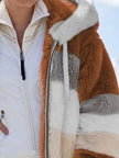 Erika | Women's Plus-Size Hooded Zip-Up Sherpa Winter Jacket