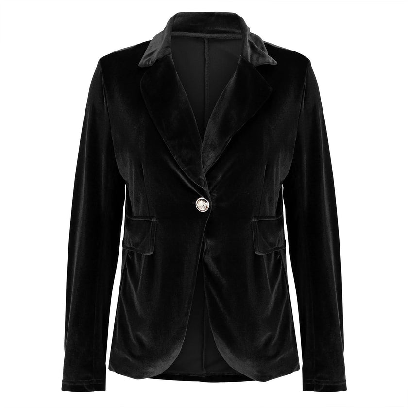 Sara | Women's Velvet Blazer