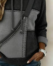 Elara | Women's Chic Colorblock Hoodie Sweatshirt