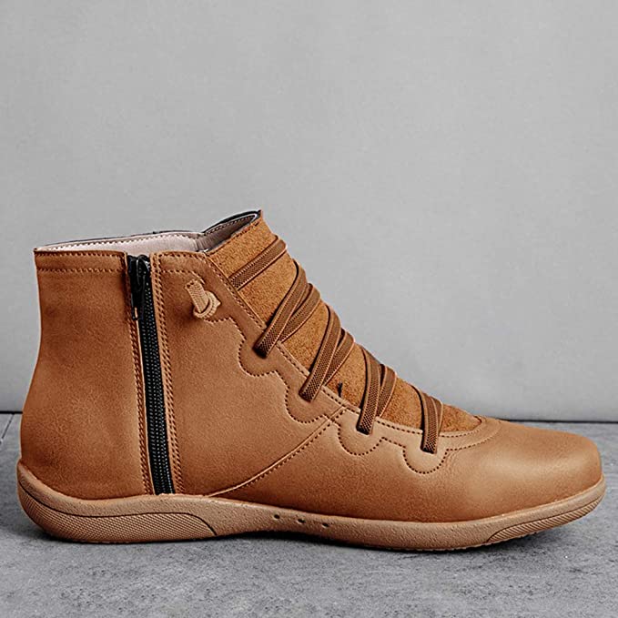 Faye | Women's support boots with Leather Comfortable Casual Everyday for Walking