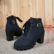 Aria | Women's Lace Up Heel Bold Comfort Boots with Every Step