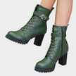 Quinn | Women's Flared Heel Ankle Boots with Comfortable Casual Everyday Walking