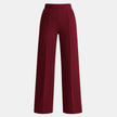 FJØRNA women's high-waist wide-leg trousers, tailored and loose pull-on pants, shown in a relaxed fit with a versatile silhouette.