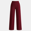 FJØRNA women's high-waist wide-leg trousers, tailored and loose pull-on pants, shown in a relaxed fit with a versatile silhouette.