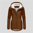 Elin | Women's Wool Hooded Buckle Fleece Jacket with Pockets