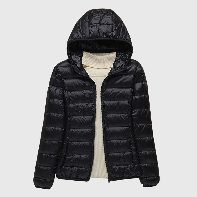 Quilted Jacket Women Ultra-Light Windproof Water-Resistant