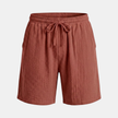 FJØRNA men's textured drawstring relaxed-fit casual summer shorts with a comfortable fit and stylish design.