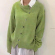 Alyssa | Women's Versatile Button-Front Sweater Pullover with Wrap Cozy Elegant Soft