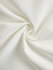 Cream textured lantern sleeve two-piece set for women featuring stylish pants from FJØRNA, shown with a matching top and trousers.