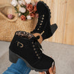 Aria | Women's Lace Up Heel Bold Comfort Boots with Every Step