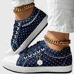 FJØRNA women's orthopedic sneakers with breathable mesh upper and cushioned insoles, designed for comfort and support.