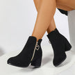 Luna | Women's Ankle Elegance for Cooler Days Boots with Block-Heel