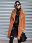 Vivienne | Women's Longline Teddy Winter Coat