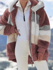 Erika | Women's Plus-Size Hooded Zip-Up Sherpa Winter Jacket