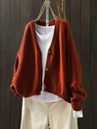 Coralie | Women's Versatile Knit V-Neck Cardigan Sweater