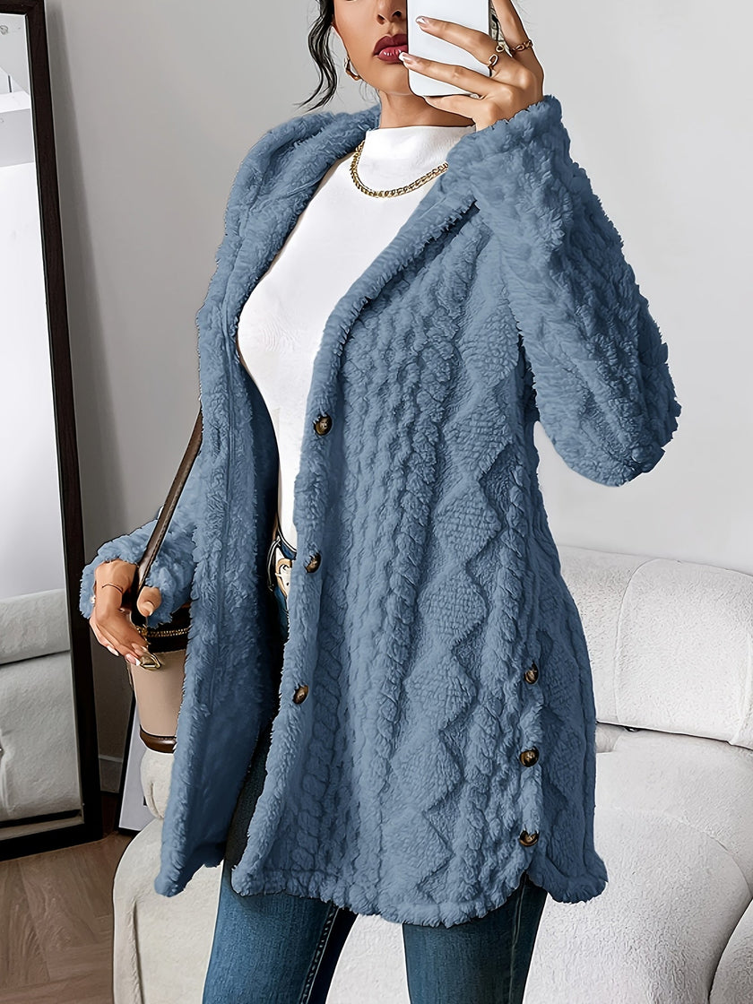 Hayden Soof | Women's Versatile Knit Hooded Cardigan Sweater