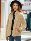 Carin | Women's Zip-Up Sherpa Jacket with Pockets