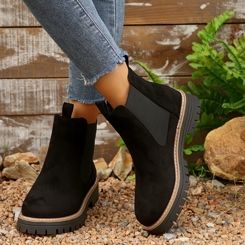 Rhea | Women's Chelsea Comfort That Never Quits Boots with Slip-On