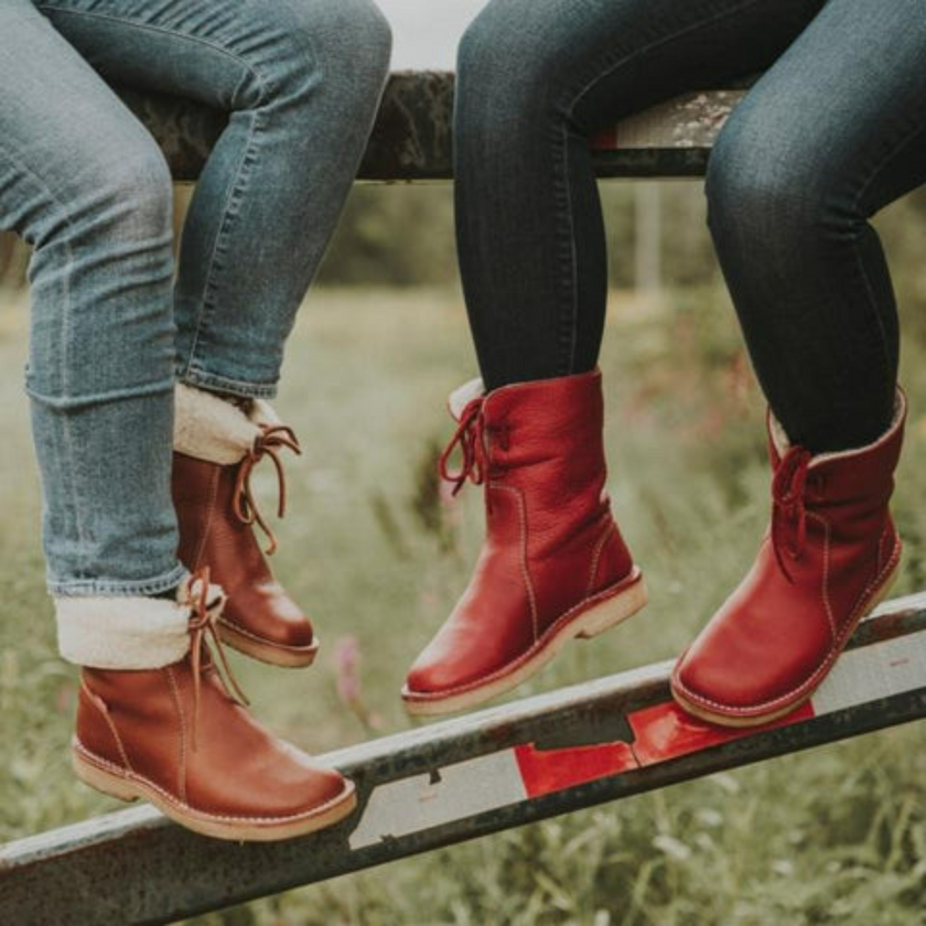 Insulating | Women's and waterproof boots with Leather Comfortable Casual Everyday