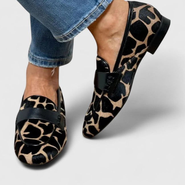 FJØRNA women's orthopedic loafers with arch support, summer casual shoes, featuring a comfortable design and stylish appearance