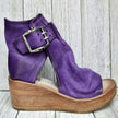 FJØRNA women's orthopedic boho wedge sandals with cushioned soles and ankle straps, stylish support for comfortable summer wear.