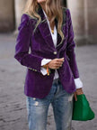 Sara | Women's Velvet Blazer