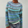Ella | Women's Relaxed-Fit Vintage Style Sweater with Ribbed Cuffs for Layering