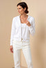 Hooded Zip Sweater Women Cotton Blend Relaxed Fit