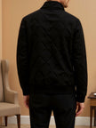 Puffer Jacket Men Padded Stand Collar Zip Regular Fit Winter