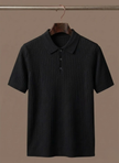 Men's lightweight cotton polo shirt by FJØRNA, casual everyday men's polo with comfortable fit and classic style.