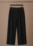 Men's relaxed fit linen cotton summer trousers by FJØRNA, shown in light fabric perfect for warm weather wear.