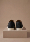 FJØRNA men's slip-on loafers, lightweight and breathable casual shoes, suitable for walking and daily wear.