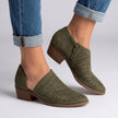 Isolde | Women's Side-Zip Block-Heel Booties