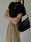 Knit Sweater Vest Women Relaxed Fit Round Neck Sleeveless