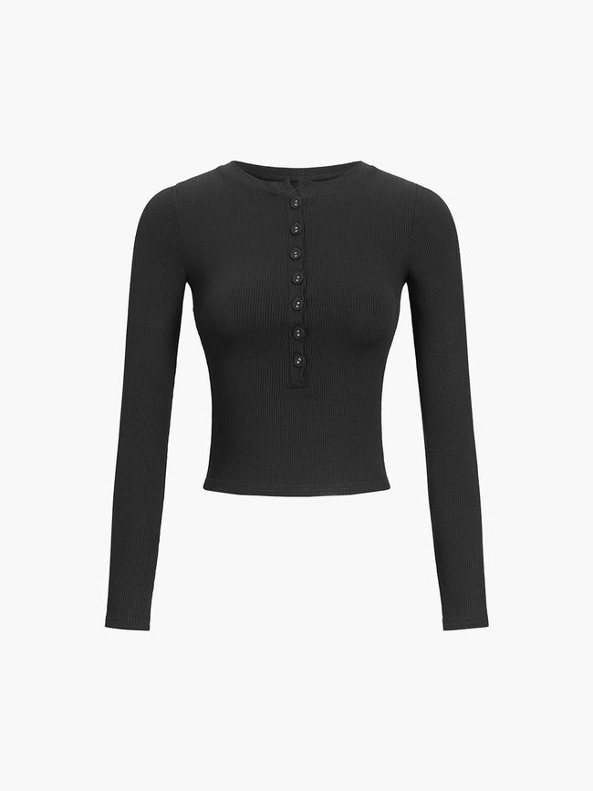 Erica | Ribbed Knit Crop Top for Women