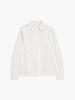 Cotton Button-Up Shirt Women Oversized Collared Long Sleeve