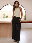 Knit Tank Top Women Scoop Neck Slim Fit Sleeveless