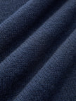 Knit Sweater Women Lapel Neck Layered Panel Long Sleeve