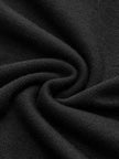 Fitted Top Women Long Sleeve Ruched Slim Fit Round Neck